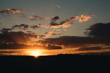 Fototapeta na wymiar Ultimate sunset
