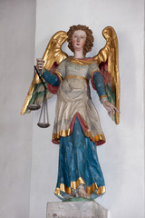 Obraz premium Engel in der Michaelskirche in Veringendorf
