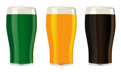 Beer Pint Glasses