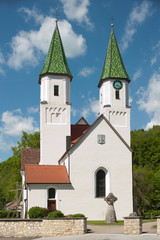 Fototapeta na wymiar Michaelskirche in Veringendorf