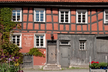 Fototapeta na wymiar Ackerbürgerhaus in Veringenstadt