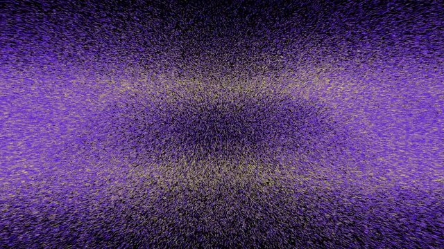 abstract animation of yellow rectangular quantum tunneling entrance forming