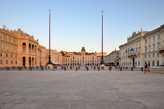 Trieste Piazza Unit&agrave; d'Italia