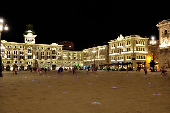 Trieste Piazza Unit&agrave; d'Italia