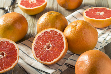Raw Organic Ruby Red Grapefruits