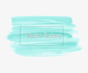Logo brush painted acrylic abstract background design illustration vector. Perfect watercolor design for headline, logo and sale banner. 