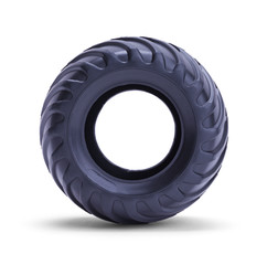 Toy Tire Front View