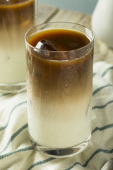 Refreshing Homemade Layered Iced Coffee