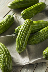 Raw Green Organic Bitter Melon