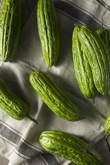 Raw Green Organic Bitter Melon