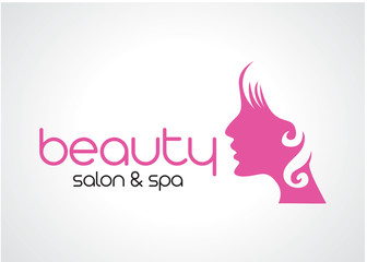 Beauty Salon and Spa Logo Template Design Vector, Emblem, Design Concept, Creative Symbol, Icon
