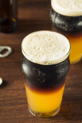 Irish Layered Black and Tan Beer