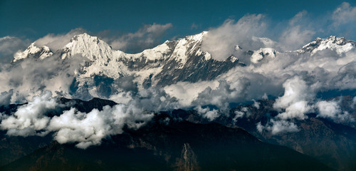 Nepal Annapurna Mountains