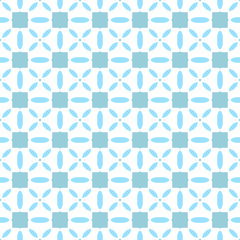 Geometric pattern in repeat. Fabric print. Seamless background, mosaic ornament, ethnic style. 
