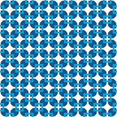 Geometric pattern in repeat. Fabric print. Seamless background, mosaic ornament, ethnic style. 