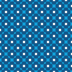 Geometric pattern in repeat. Fabric print. Seamless background, mosaic ornament, ethnic style. 