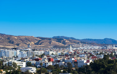 Panoramic view of Agadir  in Morocco