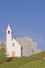 Kapelle San Maurizio auf dem Gr&ouml;dner Joch