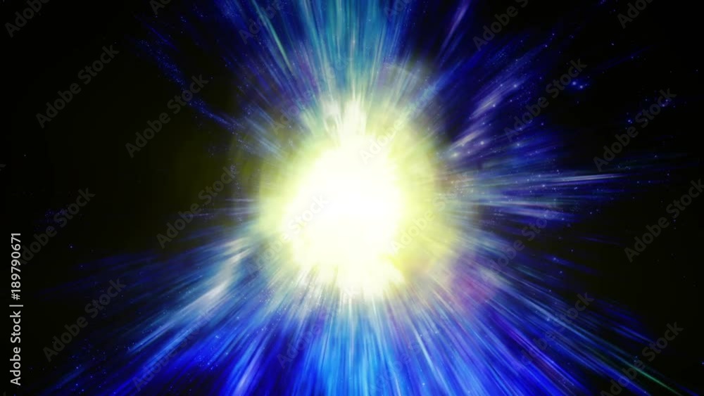 Canvas Prints space 2062: traveling through a wormhole in deep space (loop).