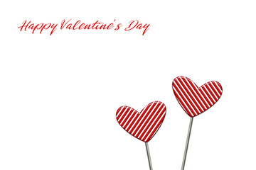 Background from hearts. St. Valentine's Day.