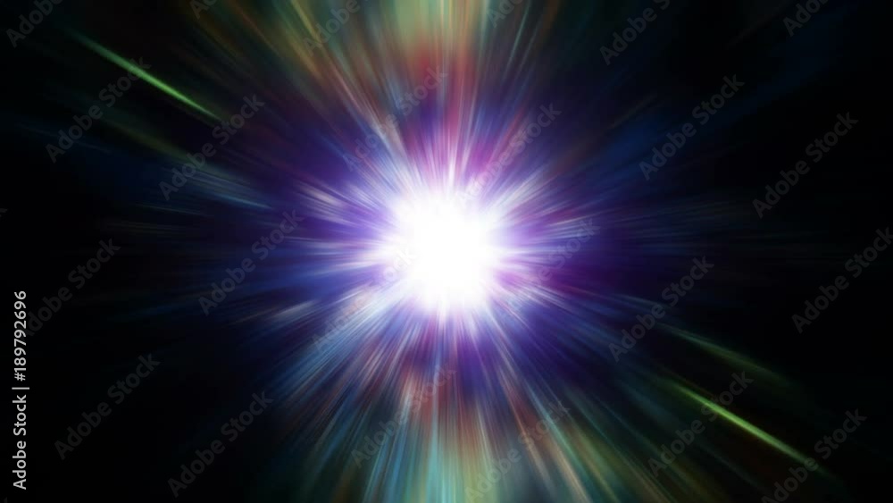 Canvas Prints space 2066: traveling through a wormhole in deep space (loop).