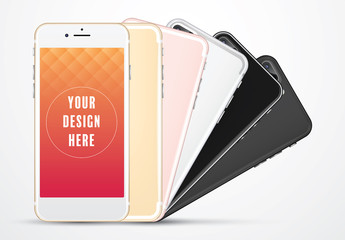 Smartphone Mockup Set 1
