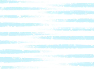 Colorful hand drawn blue abstract chalk texture stripe on white background, isolated illustration of horizontal lines painted by pencil paper chalk on canvas for wallpaper, high quality