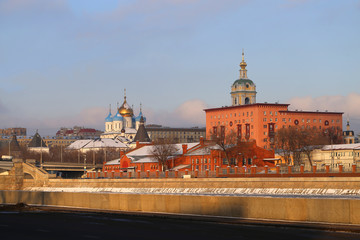 Fototapeta premium Novospassky Monastery in Moscow