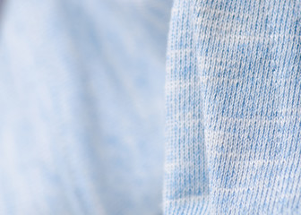 Blue fabric clothes shirt