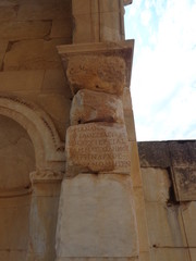 ruinas en la ciudad de efeso, turquia.