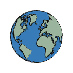 earth planet icon image