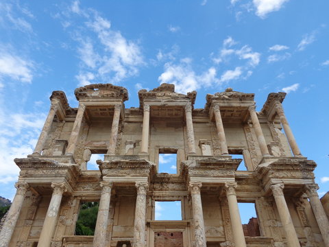 biblioteca de celso, efeso, turquia.