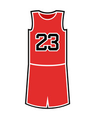 basket uniform illustration