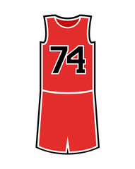 basket uniform illustration