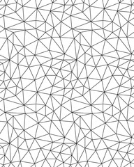 Obraz premium Seamless polygonal pattern background, creative design templates
