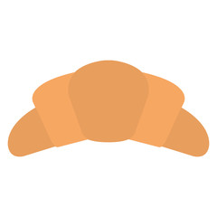 delicious croissant bread icon