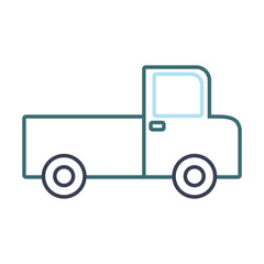 Cargo truck icon image
