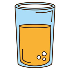 soda glass isolated icon