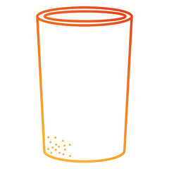 soda glass isolated icon