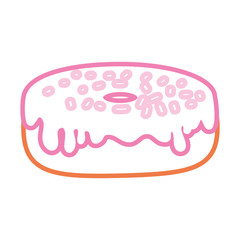 Sweet donut icon