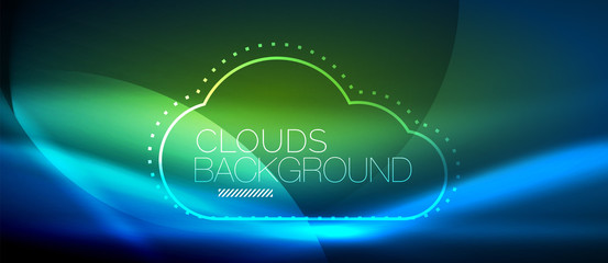 Vector cloud computing, storage concept