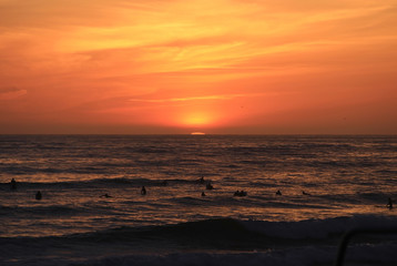 Staring at the Sun While It Descends 
