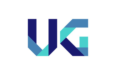 UG Ribbon Letter Logo