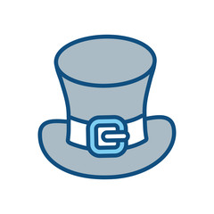 Irish top hat icon