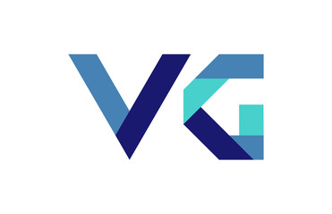 VG Ribbon Letter Logo