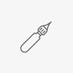ampoule vector icon