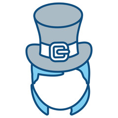 Irish top hat icon