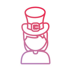 Irish top hat icon