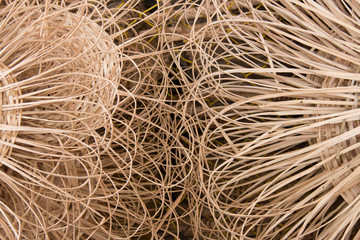 Texture - Handmade straw baskets