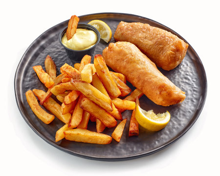 Plate of Fish and Chips